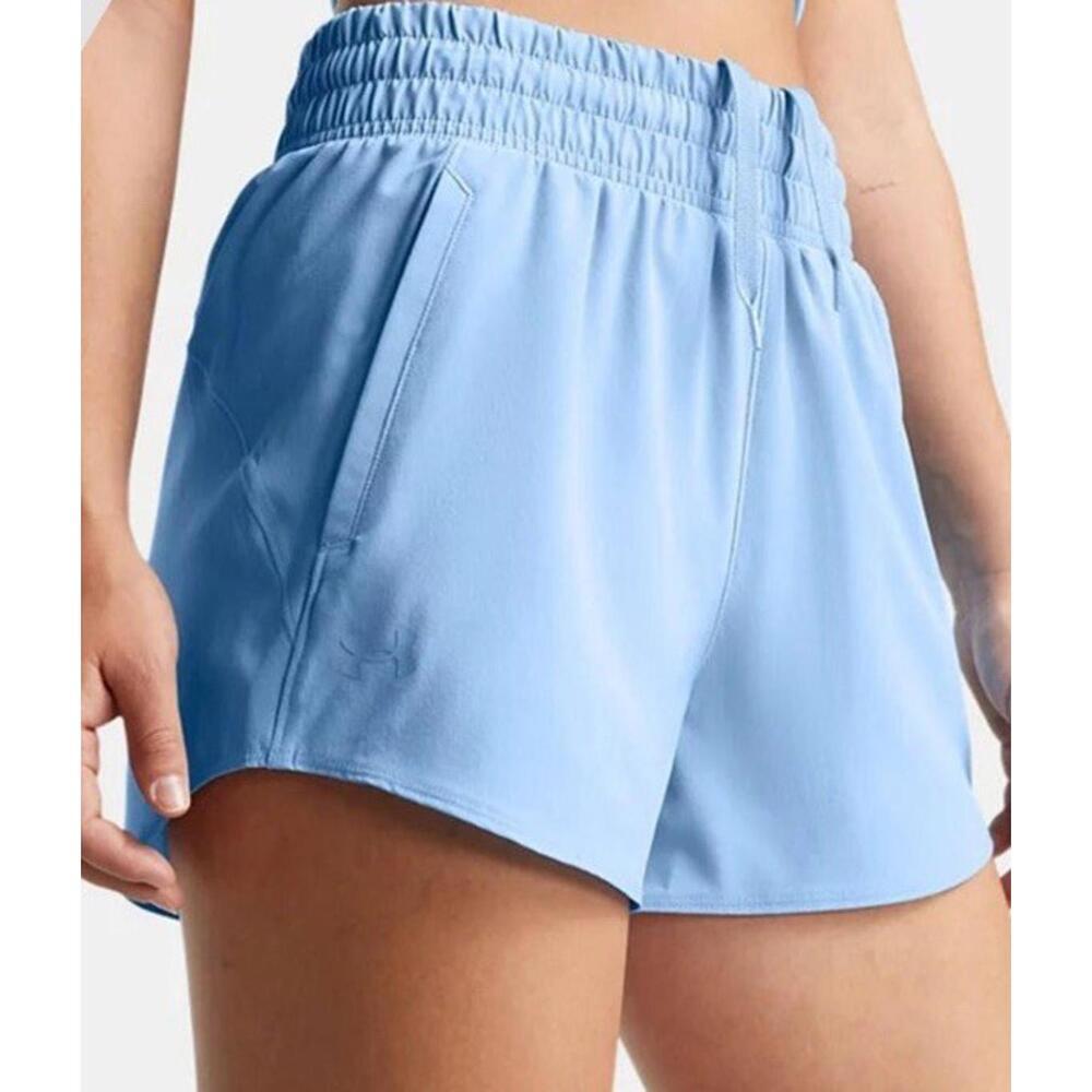 $40 Under Armour Women's Flex Woven 3” Shorts Blue 1376935 Size Medium - Picture 2 of 3